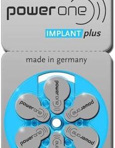 Widex branded Power One hearing aid battery size 675 blue