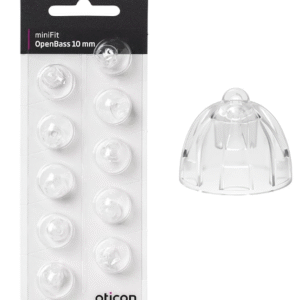 Oticon 10mm open miniFIT dome