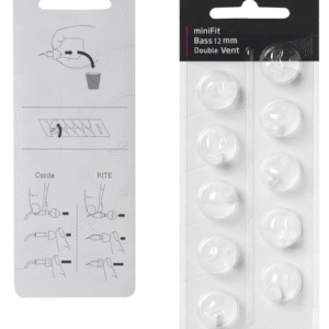 Oticon 12mm double vent bass dome