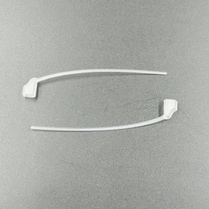 Pair of Oticon 85 gain receiver retention locks / tails